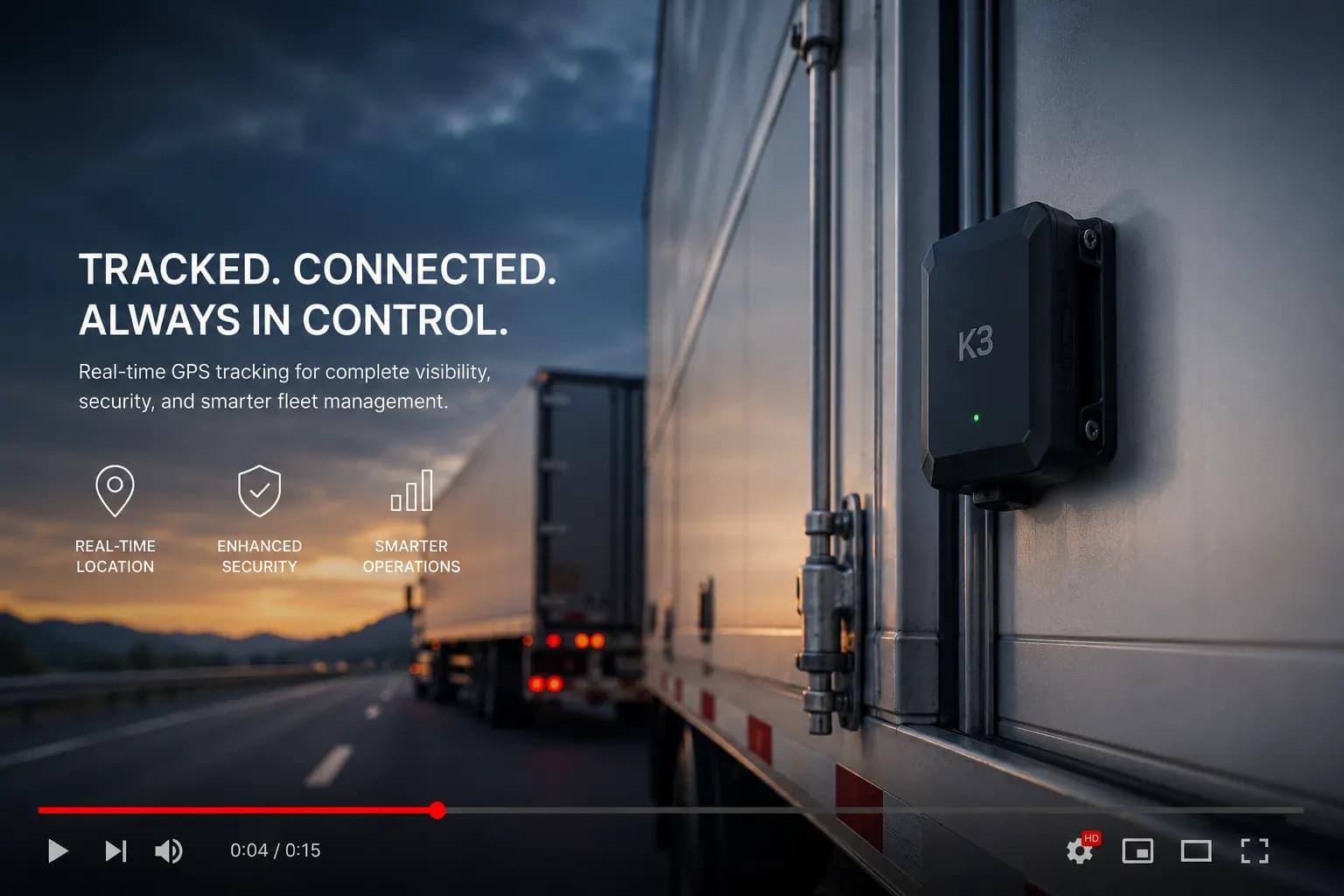 ValenTrack GPS tracker device for fleet tractors and assets